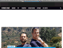 Tablet Screenshot of gameone.net